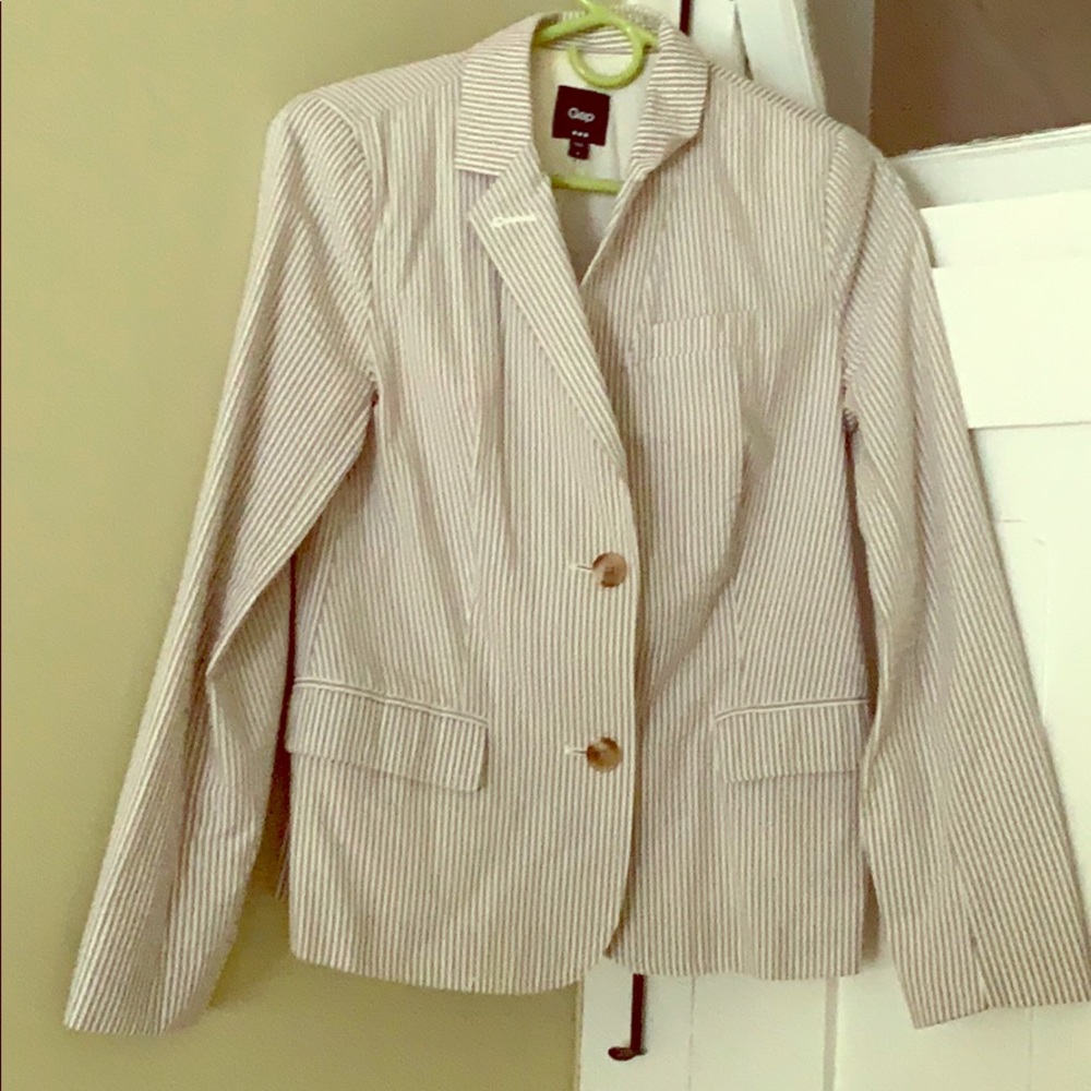 Striped blazer